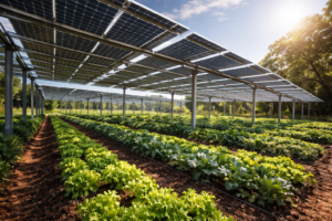 agrivoltaica, agrovoltaica, energía solar agrícola, sistemas agrivoltaicos, energía fotovoltaica, agricultura y energía, autoconsumo agrícola, instalaciones fotovoltaicas, energía renovable en agricultura, proyectos agrivoltaicos, diseño agrivoltaico, cultivo bajo paneles solares, rentabilidad agrivoltaica, energía solar en fincas, transición energética agrícola