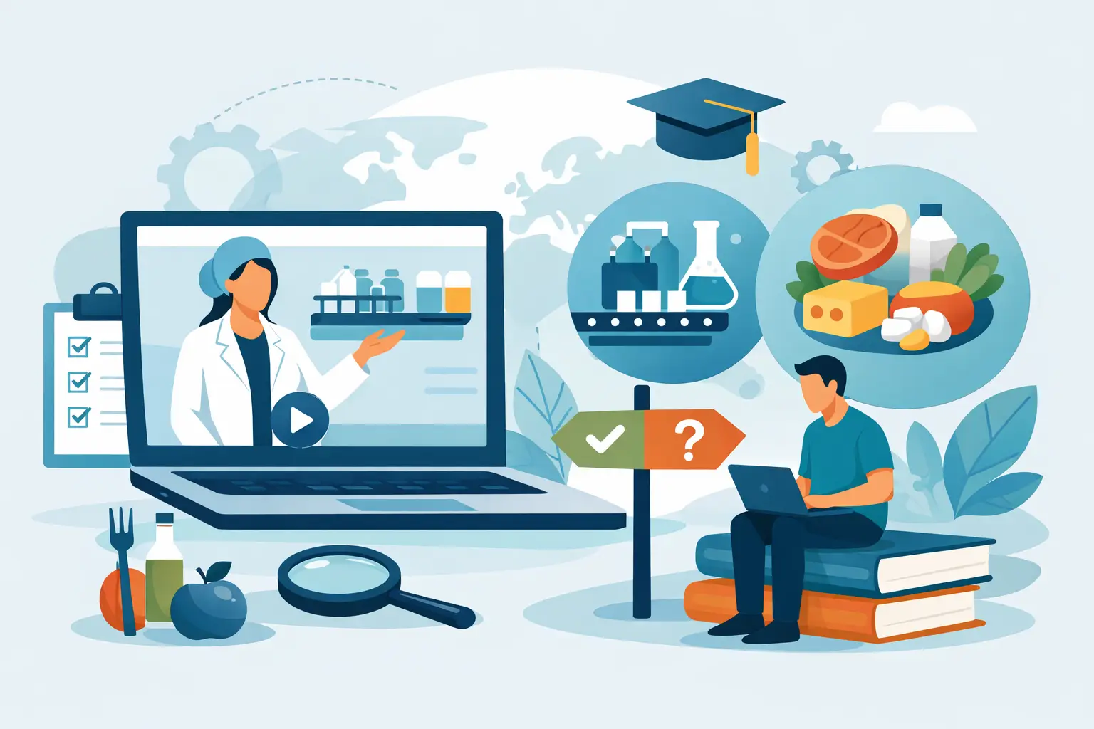 Curso industria alimentaria online: cómo elegir