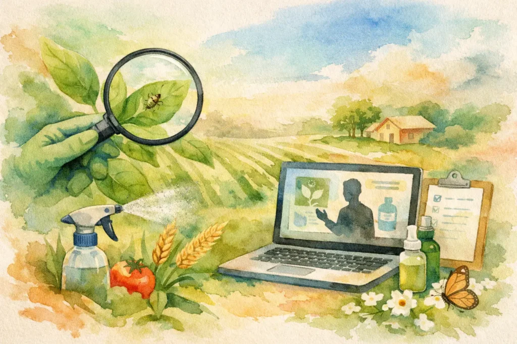 Curso fitosanitarios online: cómo elegir bien