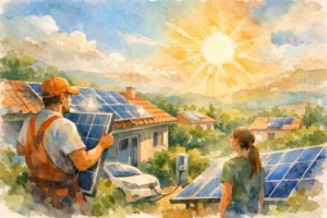 Curso de autoconsumo solar residencial para empleo